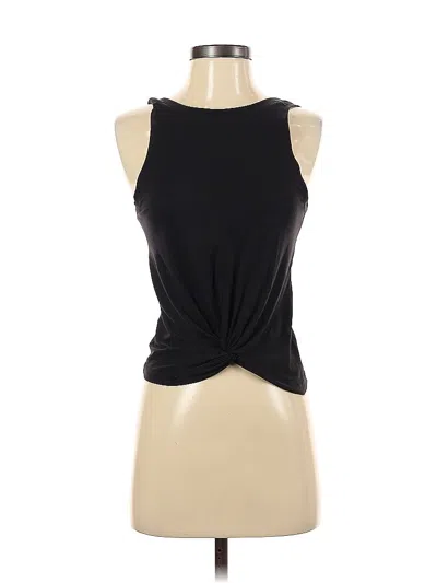 Pre-owned Athleta Sleeveless T-shirt In Black