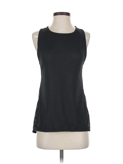 Pre-owned Athleta Sleeveless T-shirt In Black