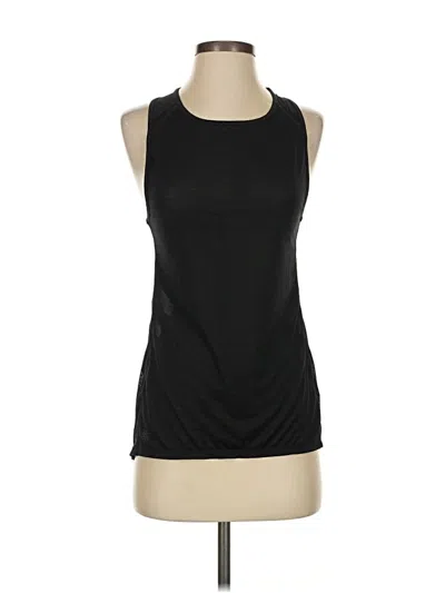 Pre-owned Athleta Sleeveless T-shirt In Black