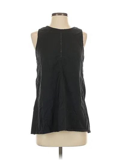 Pre-owned Athleta Sleeveless T-shirt In Black