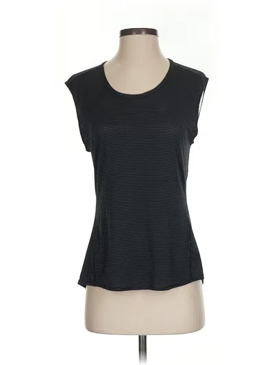 Pre-owned Athleta Sleeveless T-shirt In Black