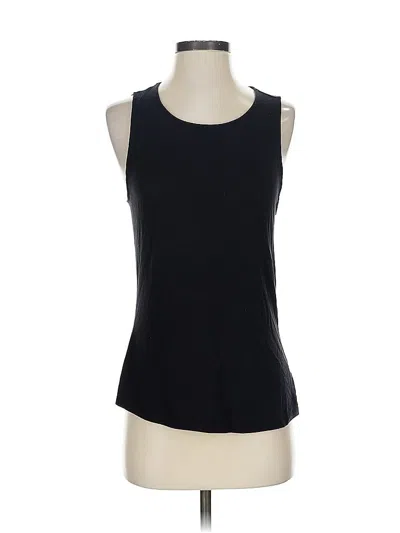 Pre-owned Athleta Sleeveless T-shirt In Black