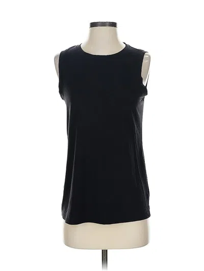Pre-owned Athleta Sleeveless T-shirt In Black