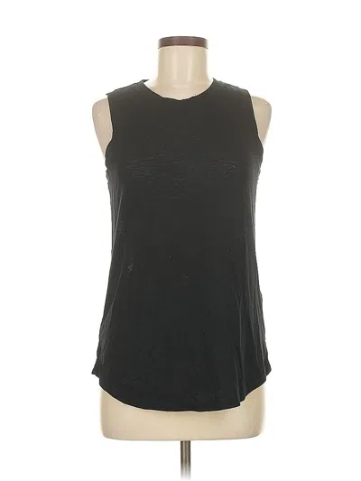 Pre-owned Athleta Sleeveless T-shirt In Black