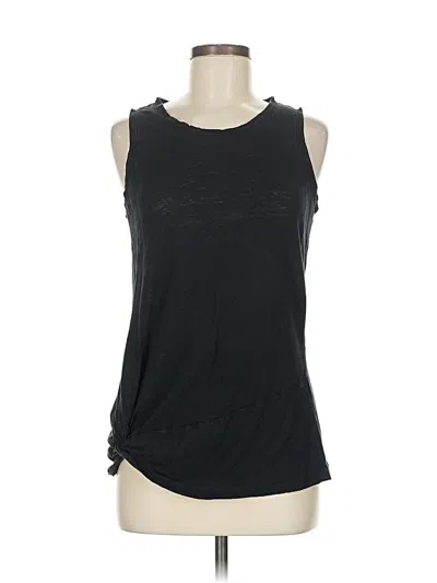 Pre-owned Athleta Sleeveless T-shirt In Black