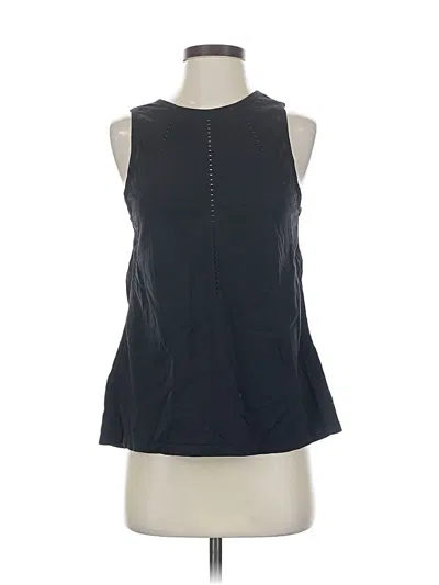Pre-owned Athleta Sleeveless T-shirt In Black