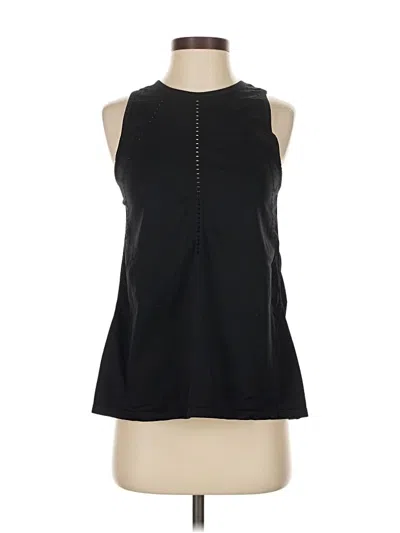Pre-owned Athleta Sleeveless T-shirt In Black