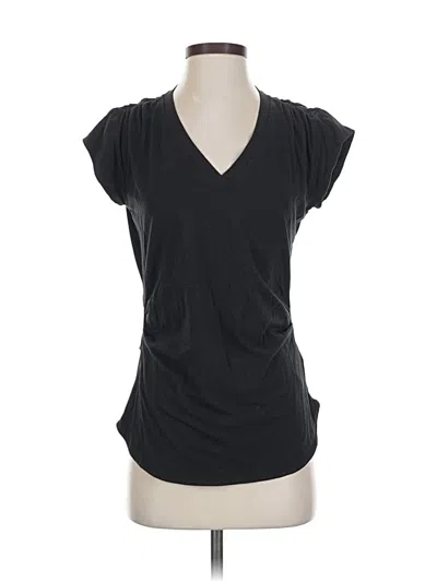 Pre-owned Athleta Sleeveless T-shirt In Black