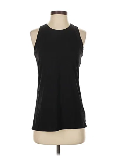 Pre-owned Athleta Sleeveless T-shirt In Black