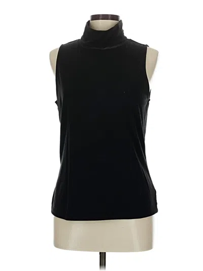 Pre-owned Athleta Sleeveless T-shirt In Black