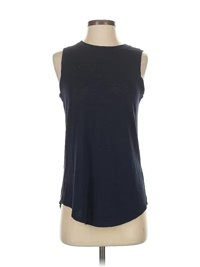 Pre-owned Athleta Sleeveless T-shirt In Blue