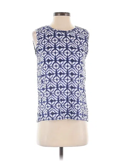 Pre-owned Athleta Sleeveless T-shirt In Blue