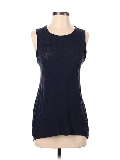 Pre-owned Athleta Sleeveless T-shirt In Blue