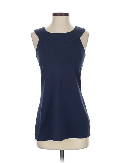 Pre-owned Athleta Sleeveless T-shirt In Blue