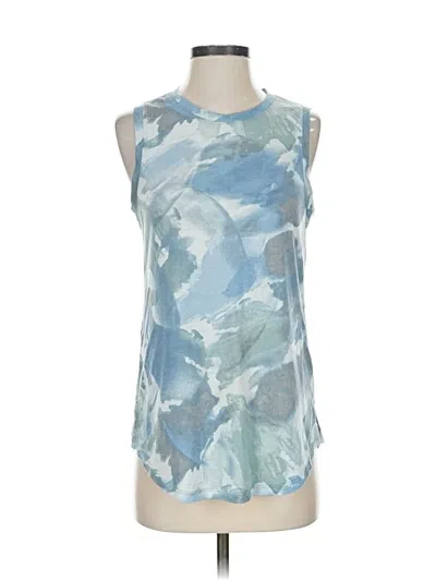 Pre-owned Athleta Sleeveless T-shirt In Blue