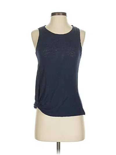 Pre-owned Athleta Sleeveless T-shirt In Blue