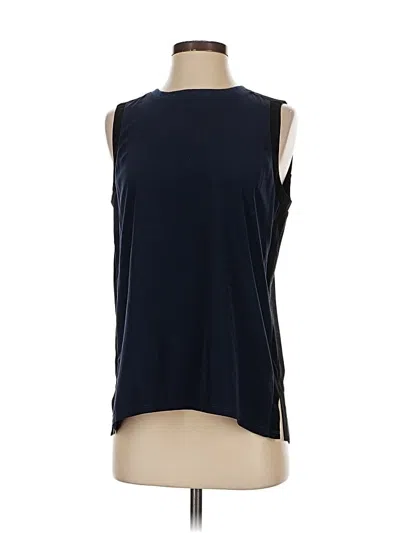 Pre-owned Athleta Sleeveless T-shirt In Blue