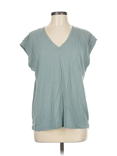 Pre-owned Athleta Sleeveless T-shirt In Blue