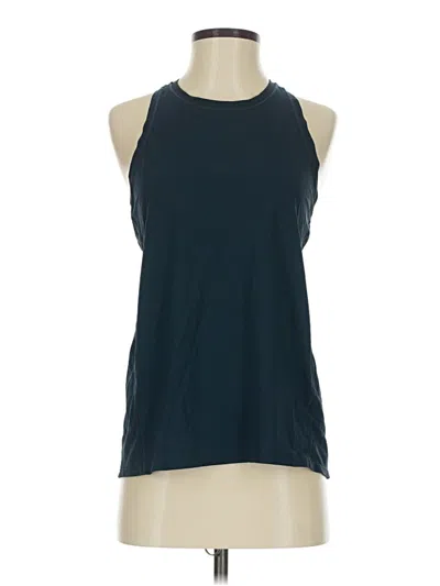 Pre-owned Athleta Sleeveless T-shirt In Blue