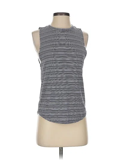 Pre-owned Athleta Sleeveless T-shirt In Gray