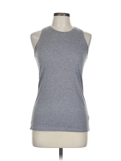 Pre-owned Athleta Sleeveless T-shirt In Gray