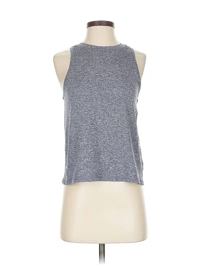 Pre-owned Athleta Sleeveless T-shirt In Gray