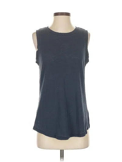 Pre-owned Athleta Sleeveless T-shirt In Gray