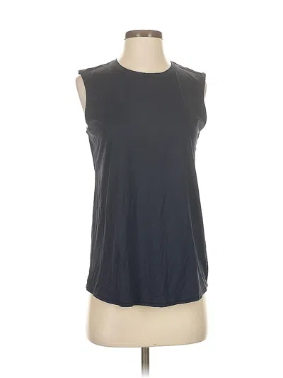 Pre-owned Athleta Sleeveless T-shirt In Gray