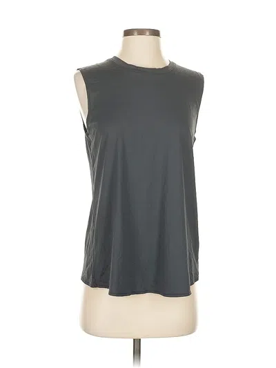 Pre-owned Athleta Sleeveless T-shirt In Gray