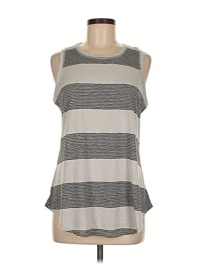 Pre-owned Athleta Sleeveless T-shirt In Gray
