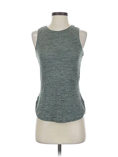 Pre-owned Athleta Sleeveless T-shirt In Gray