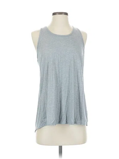 Pre-owned Athleta Sleeveless T-shirt In Gray