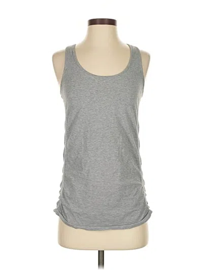 Pre-owned Athleta Sleeveless T-shirt In Gray