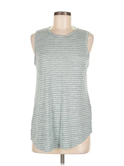 Pre-owned Athleta Sleeveless T-shirt In Gray