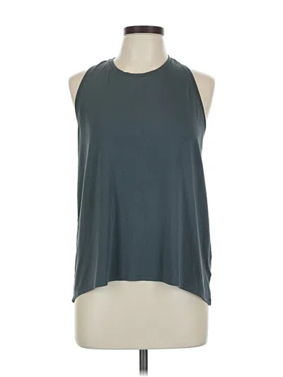 Pre-owned Athleta Sleeveless T-shirt In Gray