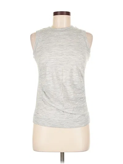 Pre-owned Athleta Sleeveless T-shirt In Gray