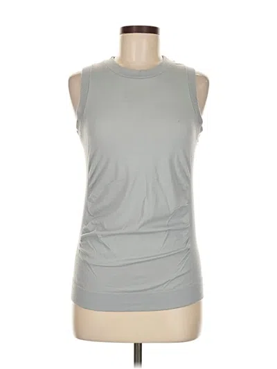 Pre-owned Athleta Sleeveless T-shirt In Gray