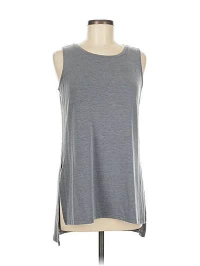 Pre-owned Athleta Sleeveless T-shirt In Gray