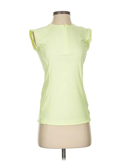 Pre-owned Athleta Sleeveless T-shirt In Green
