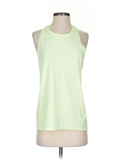 Pre-owned Athleta Sleeveless T-shirt In Green