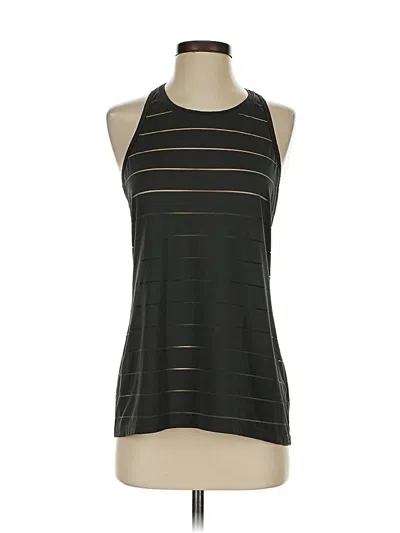 Pre-owned Athleta Sleeveless T-shirt In Green