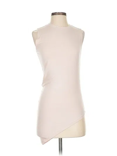Pre-owned Athleta Sleeveless T-shirt In Pink
