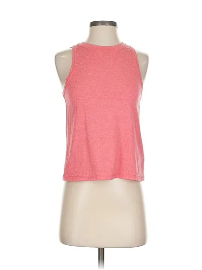 Pre-owned Athleta Sleeveless T-shirt In Pink