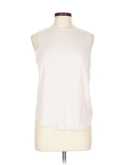 Pre-owned Athleta Sleeveless T-shirt In Pink