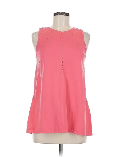 Pre-owned Athleta Sleeveless T-shirt In Pink
