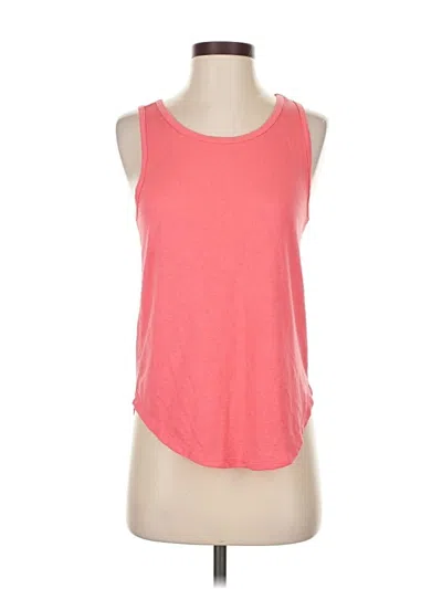 Pre-owned Athleta Sleeveless T-shirt In Pink