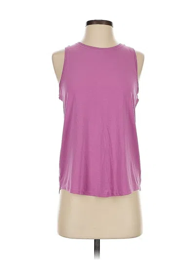 Pre-owned Athleta Sleeveless T-shirt In Pink