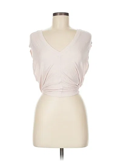 Pre-owned Athleta Sleeveless T-shirt In Pink