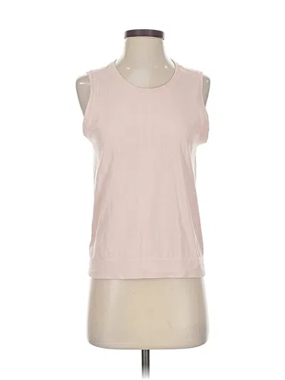Pre-owned Athleta Sleeveless T-shirt In Pink