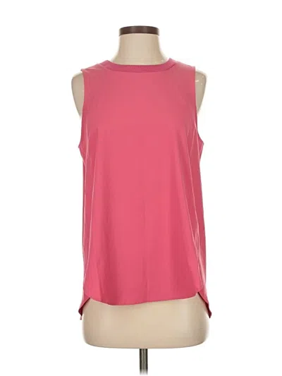 Pre-owned Athleta Sleeveless T-shirt In Pink